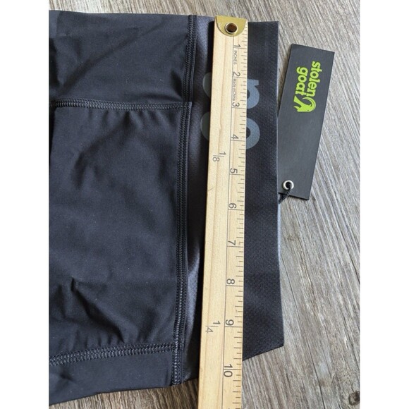 Stolen Goat Tri Black Unisex Endurance Padded Pockets Bike Bicycle Short XXL - Picture 6 of 9
